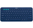 Logitech K380 Multi-Device Tastatur Bluetooth QWERTY Italienisch Blau