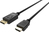 Vision TC 1MDPHDMI/BL Videokabel-Adapter 1 m DisplayPort HDMI Typ A (Standard) Schwarz