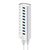 ALOGIC VPLU3H10AP Schnittstellen-Hub USB 3.2 Gen 1 (3.1 Gen 1) Type-A 5000 Mbit/s Silber