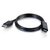 C2G 80695 Videokabel-Adapter 3 m DisplayPort HDMI Schwarz