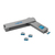 LogiLink AU0052 Schnittstellenblockierung Port blocker USB Typ-C Blau, Grau 1 Stück(e)