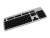 HP 509432-051 Tastatur RF Wireless AZERTY Französisch Schwarz, Silber