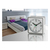 TFA-Dostmann Push Quartz alarm clock Silver, White