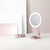 BaByliss LED Beauty Mirror Make-up-Spiegel Freistehend Rund Pink