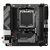 Gigabyte A620I AX Motherboard - Supports AMD Ryzen 8000 CPUs, 5+2+1 Phases Digital VRM, up to 6400MHz DDR5 (OC), 1xPCIe 4.0 M.2, Wi-Fi 6E, 2.5GbE LAN, USB 3.2 Gen 2