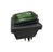 Bachmann 924.176 interruptor eléctrico Interruptor oscilante 2P Negro, Verde