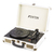 Fenton RP115G Audio-Plattenspieler mit Riemenantrieb Messing, Cremefarben