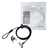 LogiLink NBS013 cable lock Black, Silver 1.8 m