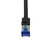 LogiLink C6A143S netwerkkabel Zwart 50 m Cat6a S/FTP (S-STP)