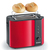 Severin AT 2217 Toaster 2 Scheibe(n) 800 W Schwarz, Rot