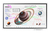 Samsung WM65B interaktív tábla 165,1 cm (65") 3840 x 2160 pixelek Érintőképernyő Szürke, Fehér
