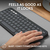 Logitech Pebble Keys 2 K380s keyboard RF Wireless + Bluetooth AZERTY French Graphite