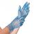 Einweg-Handschuh Vinyl, IDEAL, für Allergiker, puderfrei, Länge 24cm, Größe L, Blau, 1000 Stück