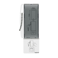 Badge porte clé pour utilisation avec interrupteur à badge porte étiquette (089806)