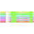 Cienkopis SCHNEIDER LINE-UP PASTEL, 0,4mm, 6 szt, pudełko z zawieszką - mix kolorów