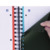 Oxford Studium A4+ Polypropylen doppelspiralgebundenes Projectbook, 5 mm kariert, 100 Blatt, sortierte Farben, SCRIBZEE® kompatibel
