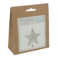 Felt Decoration Kit: Christmas: Star
