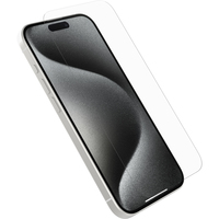 OtterBox Premium Glass Antimicrobial Apple iPhone 15 Pro - clear - nur für OtterBox Screen Install Solution - Displayschutzglas/Displayschutzfolie