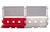 GB2 Heavy Duty Traffic Barrier - Red/White Mix (If ordering 2+ barriers)