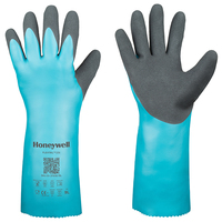 Honeywell Flextril 231, 33-3765E Gr. 7/S Schutz-Handschuh, Nitril mit Mikroschau