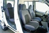 Sitzbezug für Fiat Doblo, Bj. 2001-2010, Alcanta, Einzelsitz (Beifahrersitz), mit Seitenairbag
