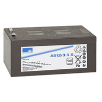 Akumulator kwasowo-ołowiowy Sunshine Dryfit A512 / 3.5S