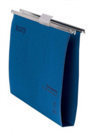 Leitz Ultimate Clenched Bar Foolscap Suspension File Card 30mm Blue (Pack 50)