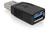 Adapter USB 3.0-A Stecker / Buchse, Delock® [65174]