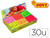 Plastilina jovi 70f tamaño pequeño caja de 30 unidades colores fluorescentes