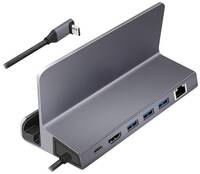 LogiLink Notebook dokkoló állomás UA0408 Alkalmas (márka): univerzálny USB-C® tápellátás