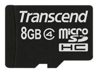 MicroSD Card SDHC Class 4 8GB TS8GUSDC4, 8 GB, MicroSDHC, Egyéb