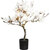 Magnolia avec diodes LED, enneigé