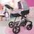 COCHE MUÑECAS STULE PRAM GRIS 68X63X40 CM