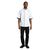 Whites Southside Unisex Chefs Jacket with Contrast Detail in White - S