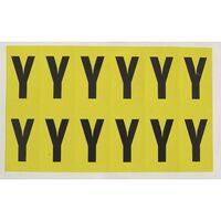 Self-adhesive numbers and letters - Letter Y