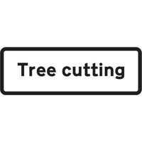 Tree cutting supplementary plate