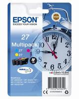Artikelbild EPS T27054012 Epson DuraBrite Ultra Ink Multipack Nr.27 1x3