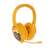 BuddyPhones Cosmos+ Bluetooth gyermek fejhallgató sárga (BT-BP-COSMOSP-YELLOW)