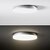 LED Deckenleuchte CIRCEL, Ø27cm / Höhe 4.3cm, mit Bewegungssensor, IP20, 18W 3000K 2100lm 110°, Silber
