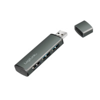 USB 3.2 HUB 3-port, Gen2 mit Aluminiumgeh+�use