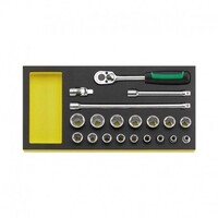 STAHLWILLE 96830357 Juego herramientas, sistema bandejas tool control TCS 456/16/4 MF