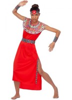 Disfraz de Masai para mujer M/L