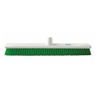 Green 60cm Hygiene Broom â€“ Combi Bristle Soft / Medium Heavy Duty