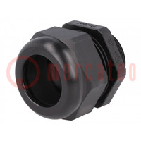 Gland; M40; IP68; 22÷32mm; thermoplastic; black