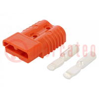 Stekker; kabel-kabel; SB® 175; hermafrodiet; PIN: 2; voor draad