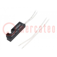 Reed switch; Pswitch: 10W; 51x16x7mm; Connection: lead 0,5m; 500mA