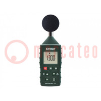 Meter: sound level; LCD; Sound level: 35÷130dB; 167x45x20mm; 160g