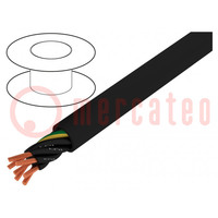 Wire; BiT 500 BLACK FR; 5G1mm2; unshielded; 300V,500V; Cu; black