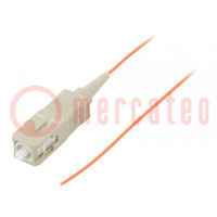 Pigitail a fibra ottica; OM2; SC/UPC; 1m; Cavo Ottico: 50/125um