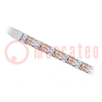 Programmable LED tape; RGB; 4020; 5V; LED/m: 120; 10mm; white PCB